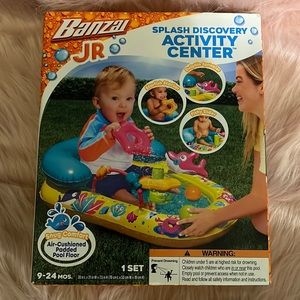 Banzai Jr. Splash Discovery Activity Center (New) Ages 9-24 Mos.